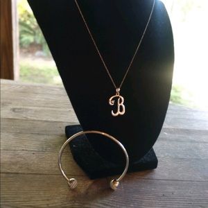 Necklace and bracelet